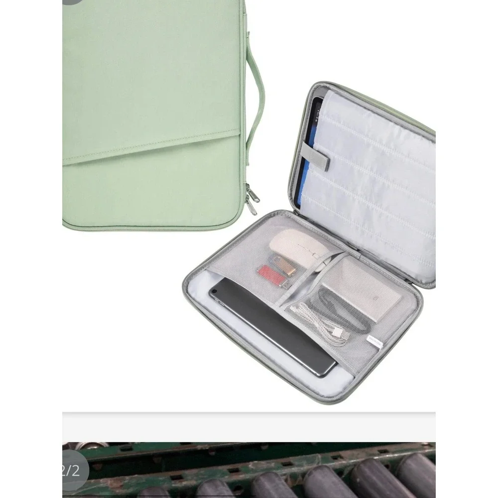 12.9 Inch Tablet Sleeve Bag Case Sage Green for iPad Pro‎ Air Samsung Galaxy Tab